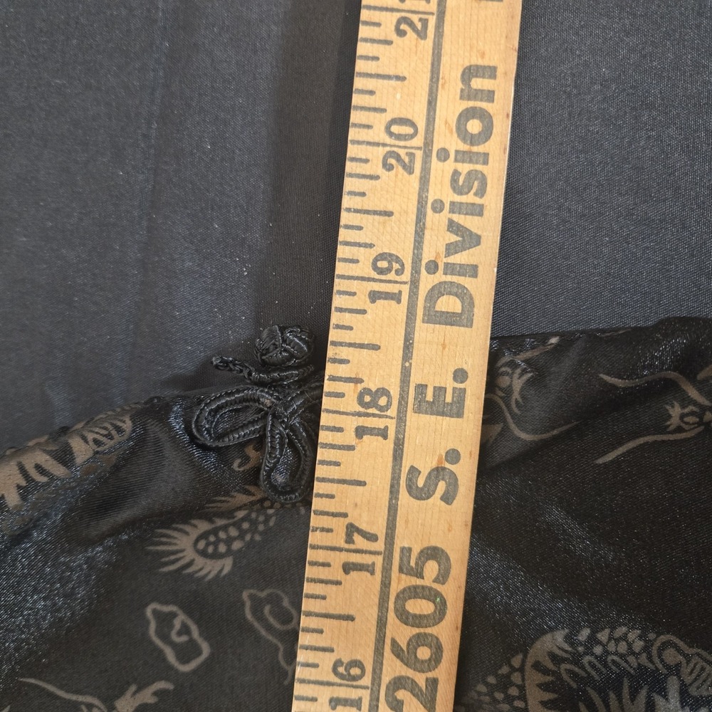 Vintage Fredericks Of Hollywood Short Sexy Black Asian Dress - Picture 10 of 10
